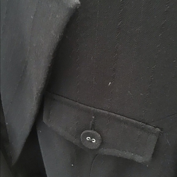 Chocolate brown pin striped Jacket New never worn - Picture 9 of 10